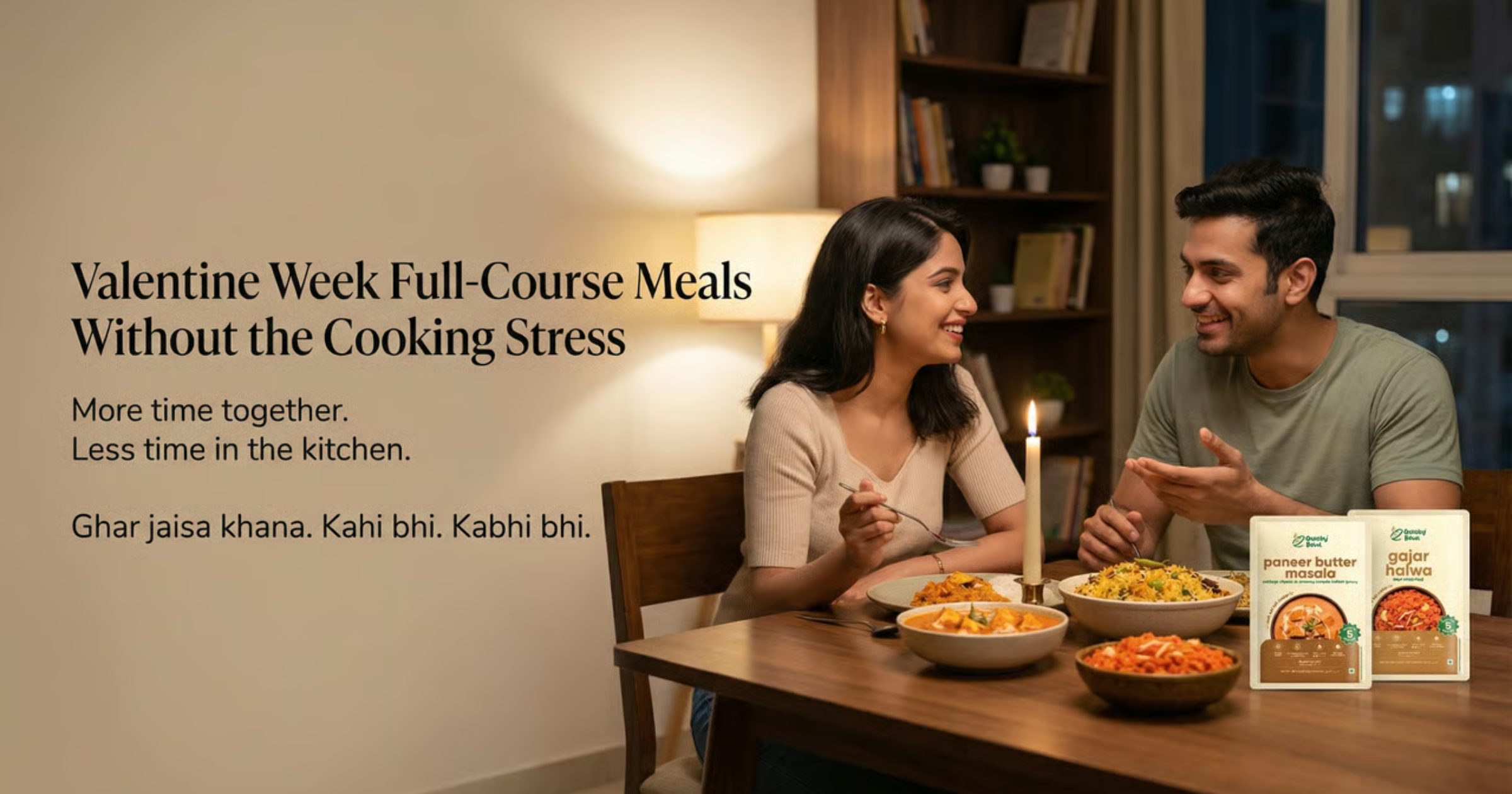 Valentine Week Full Course Meal Easy Dinners For Busy Couples