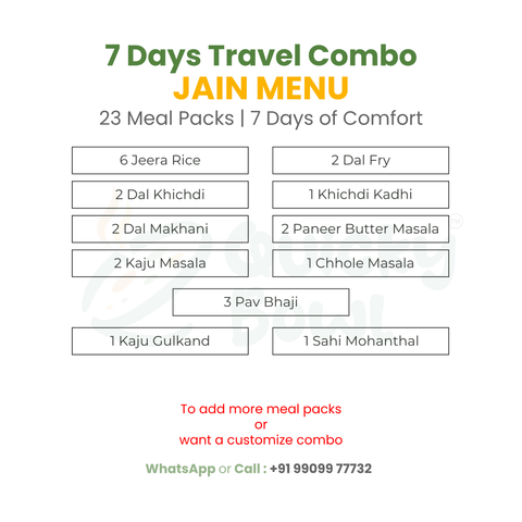 Special Travel Combo - Jain Special Travel Combo - Jain