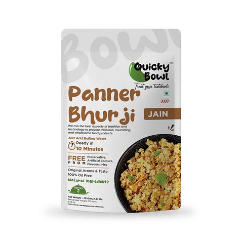 Ready to eat Jain Paneer Bhurji Ready to eat Jain Paneer Bhurji