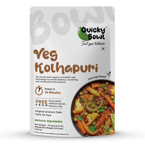 Instant Veg Kolhapuri Curry Instant Veg Kolhapuri Curry