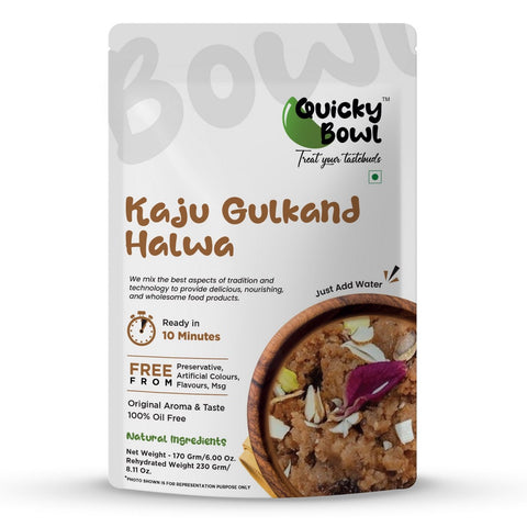 Kaju Gulkand Halwa - ready to eat Kaju Gulkand Halwa - ready to eat
