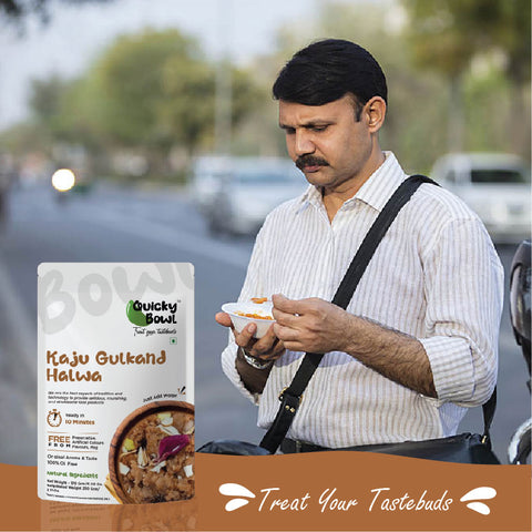 Instant Kaju Gulkand Halwa Instant Kaju Gulkand Halwa