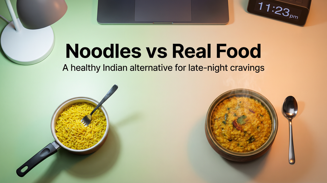 Noodles are better? A healthy Indian alternative for late night cravings