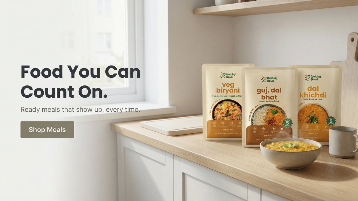Quick Food - Ready in Minutes with QuickyBowl