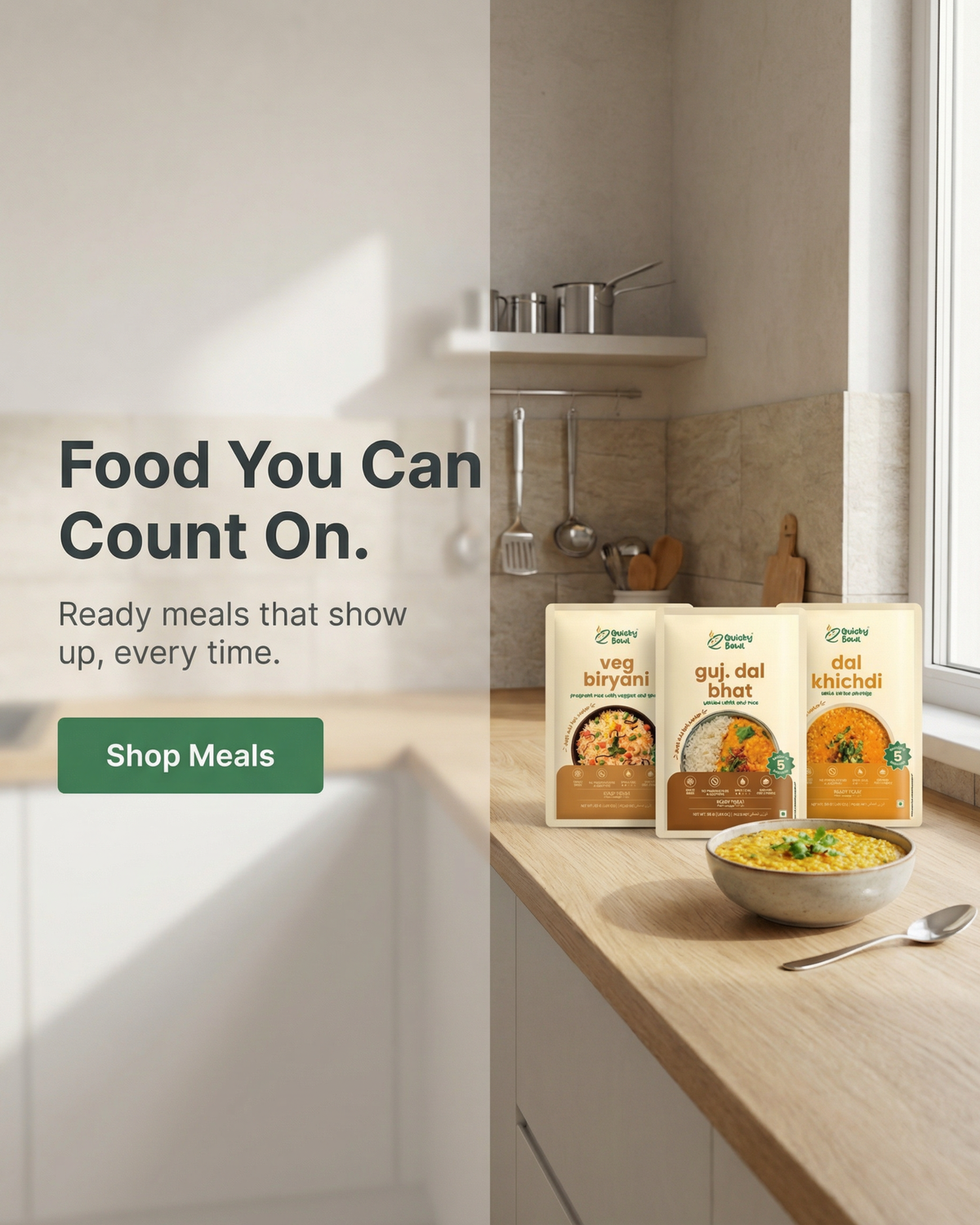 Quick Food - Ready in Minutes with QuickyBowl