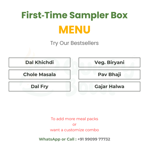 FIRST-TIME SAMPLER BOX