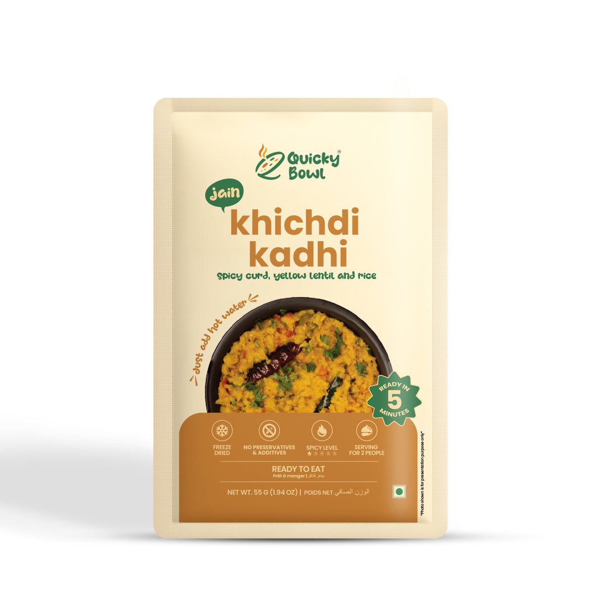 Jain Khichdi Kadhi