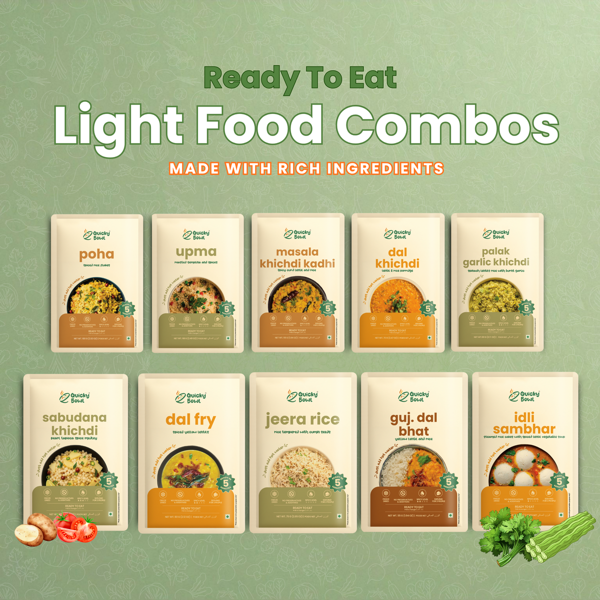 Healthy / Light Food Combo