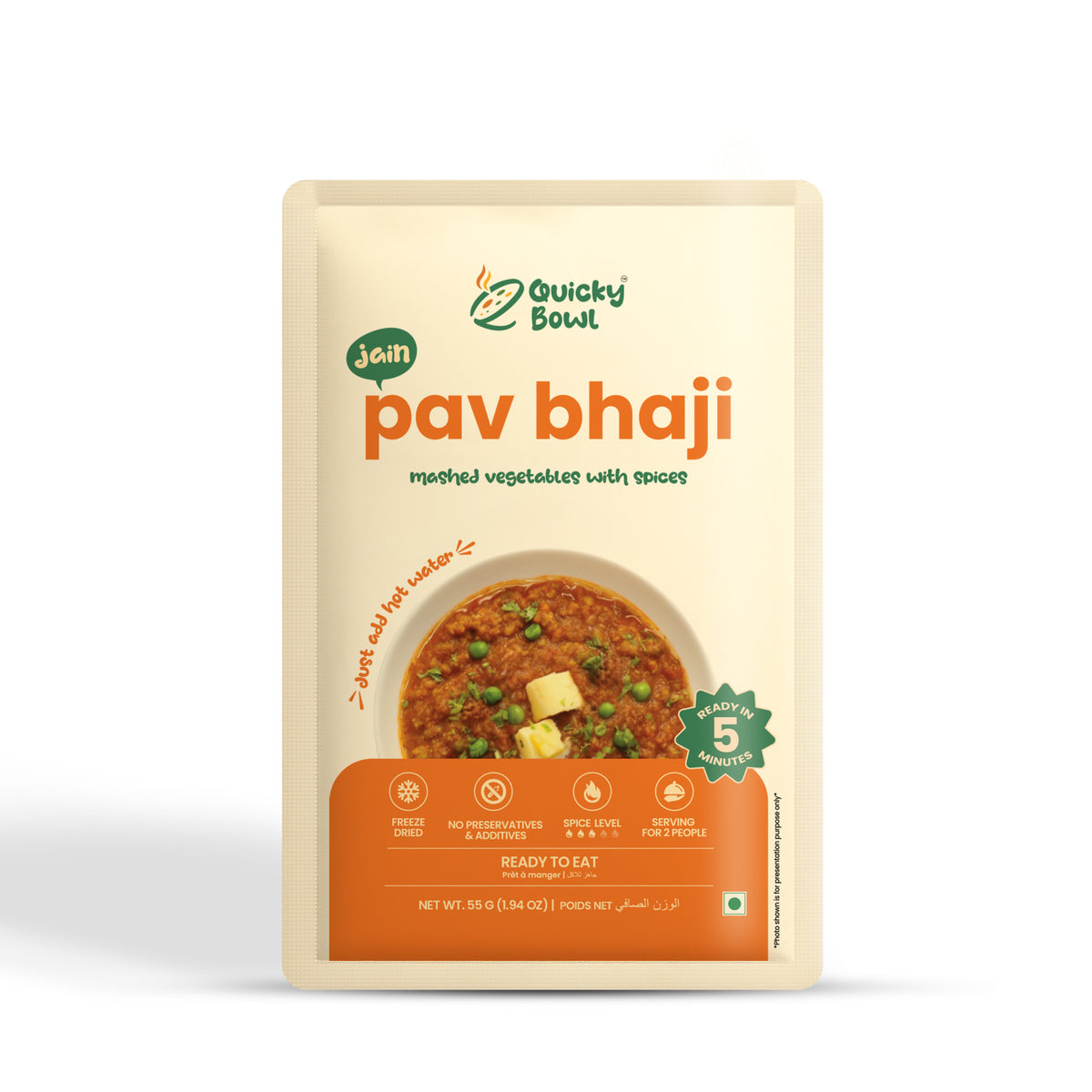 Jain Pav Bhaji