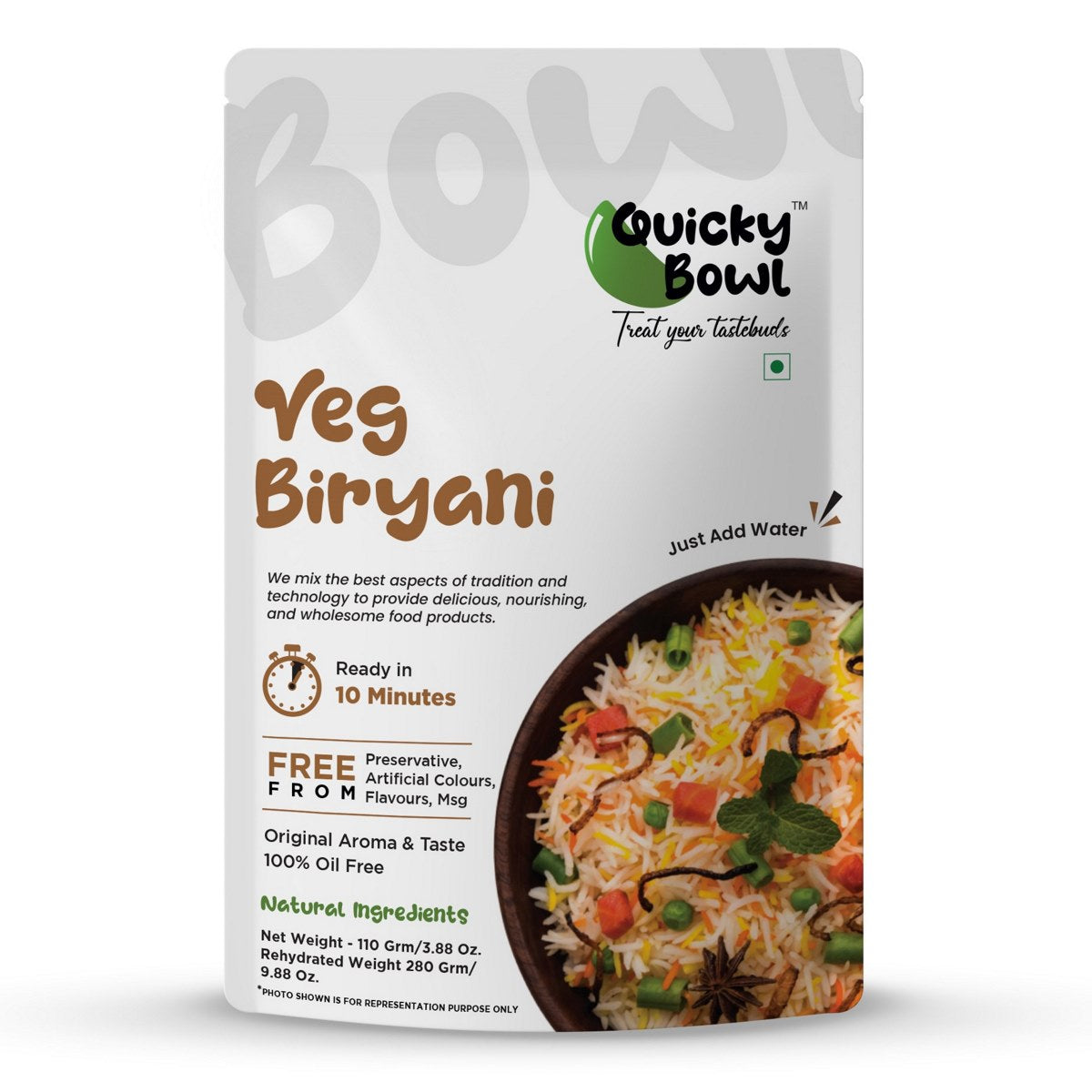 Instant Veg Biryani-Rice 